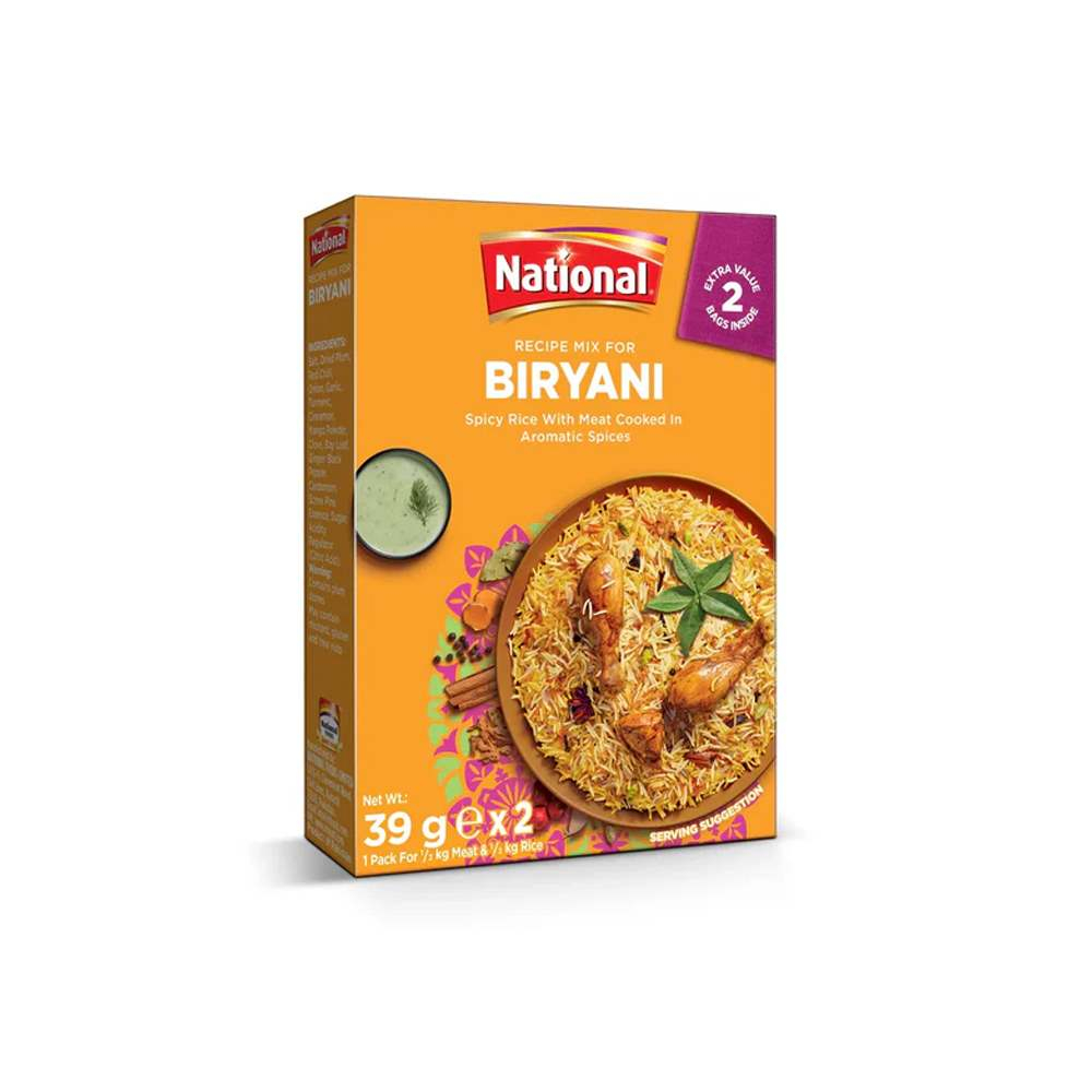 national-chicken-biryani-spice-90-g | South Asian Central