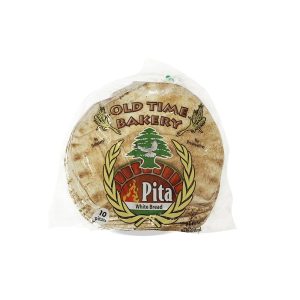 Old Time Bakery White Pita Bread 600g