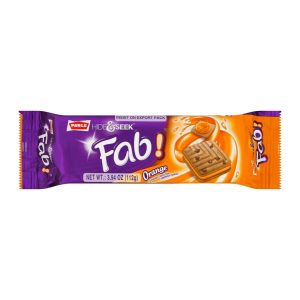 Parle Cookies, Sandwich, Orange Flavored Choco Chip 112g