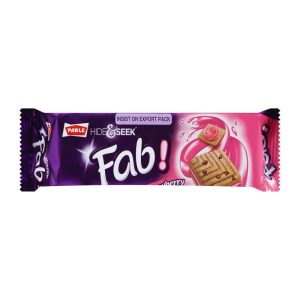 Parle Cookies, Sandwich, Strawberry, Hide & Seek Fab! 112g