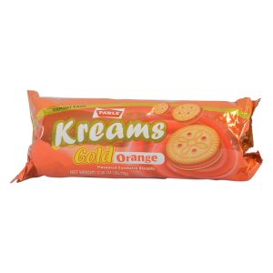 Parle Gold Orange Sandwich Cookies 66.72g
