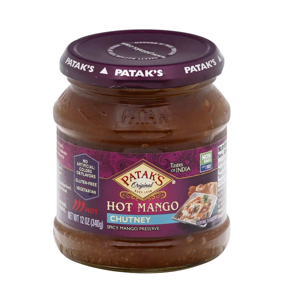 patak-s-hot-mango-chutney-12-oz-340-g | South Asian Central