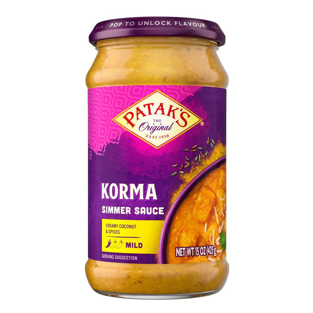 patak-s-korma-mild-simmer-sauce-15-oz-425-g | South Asian Central