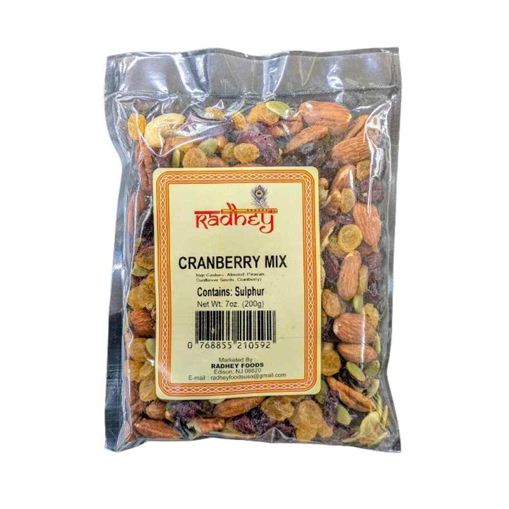 radhey-cranberry-mix-nuts-7oz | South Asian Central