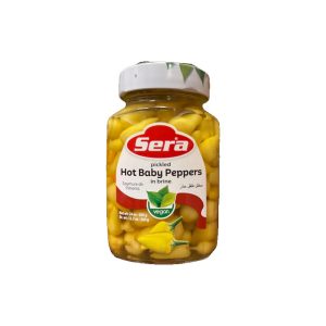 Sera Pickled Hot Baby Peppers 24 Oz vegan