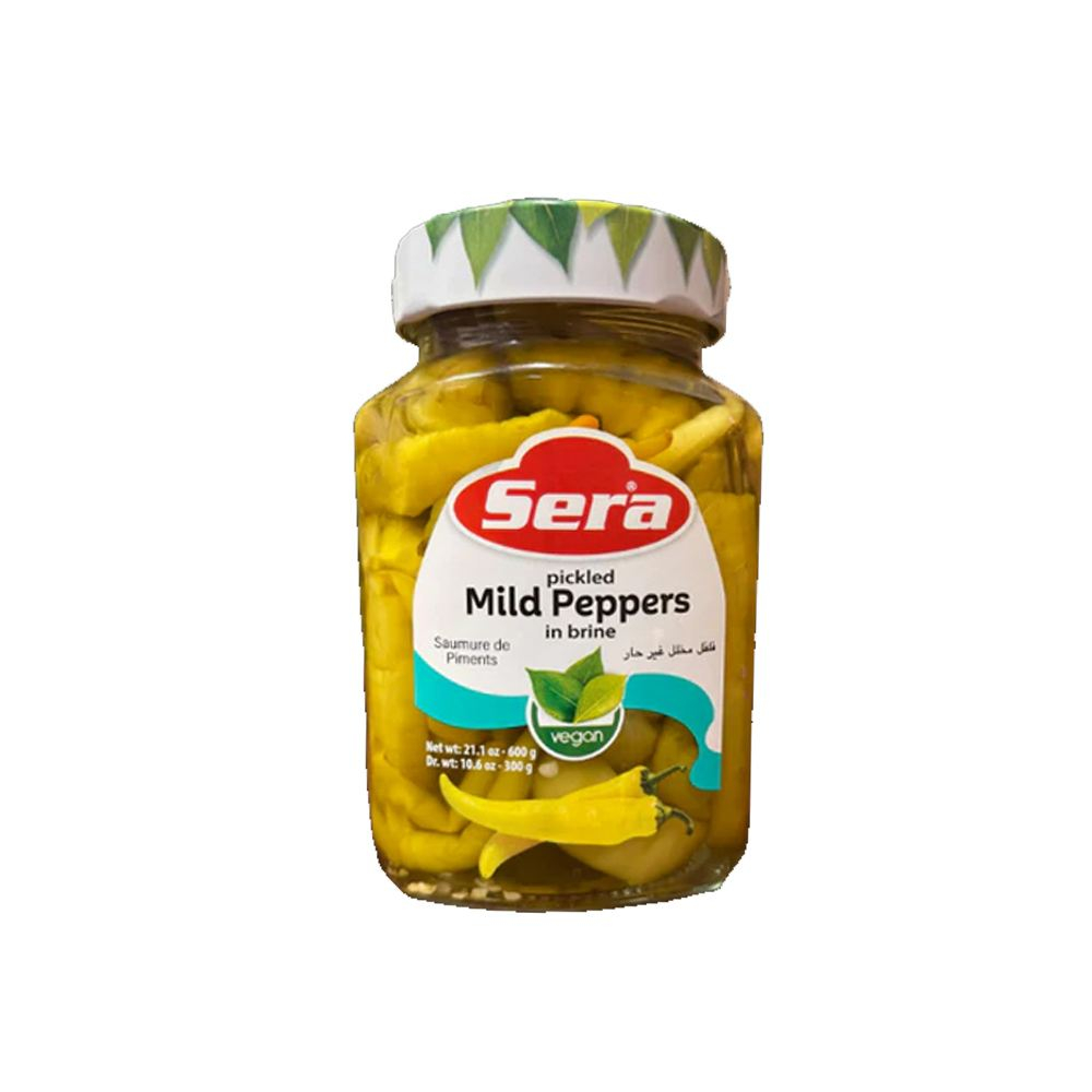 sera-pickled-mild-peppers-21-oz-vegan | South Asian Central