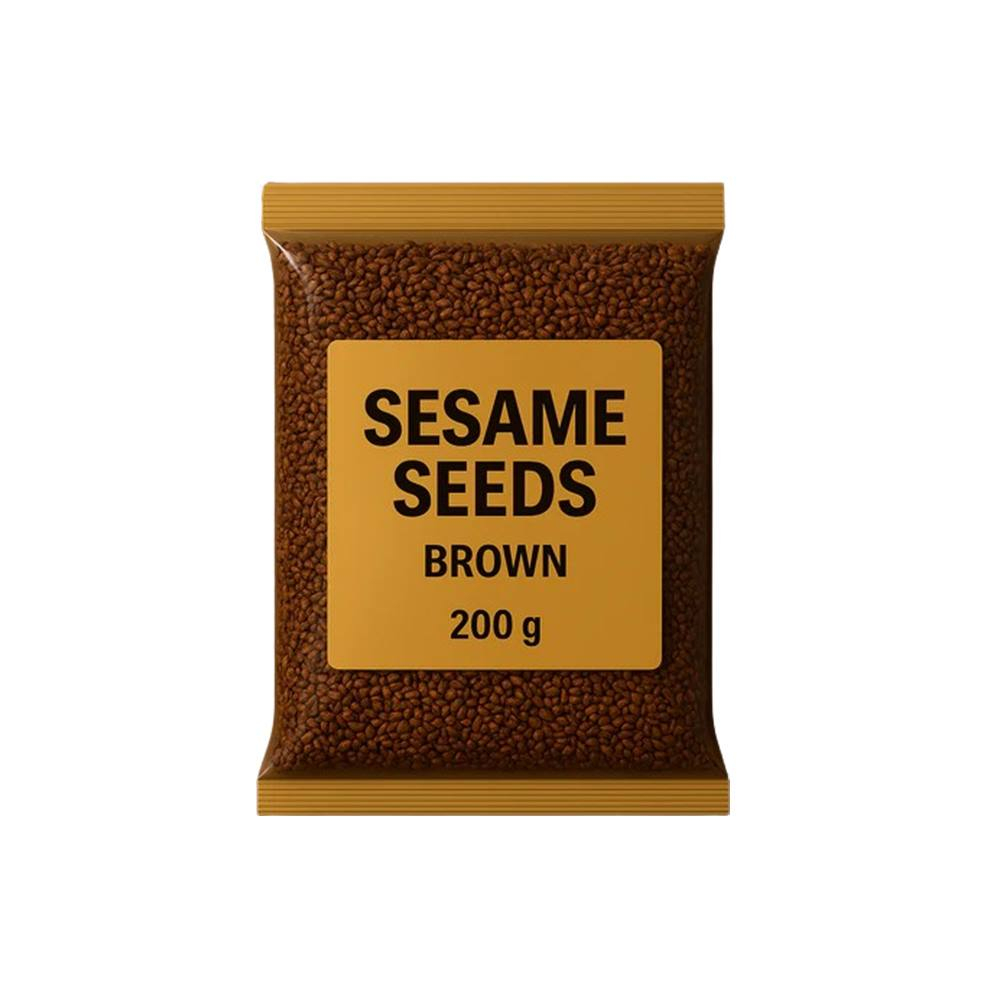 sesame-seeds-brown-200-g | South Asian Central