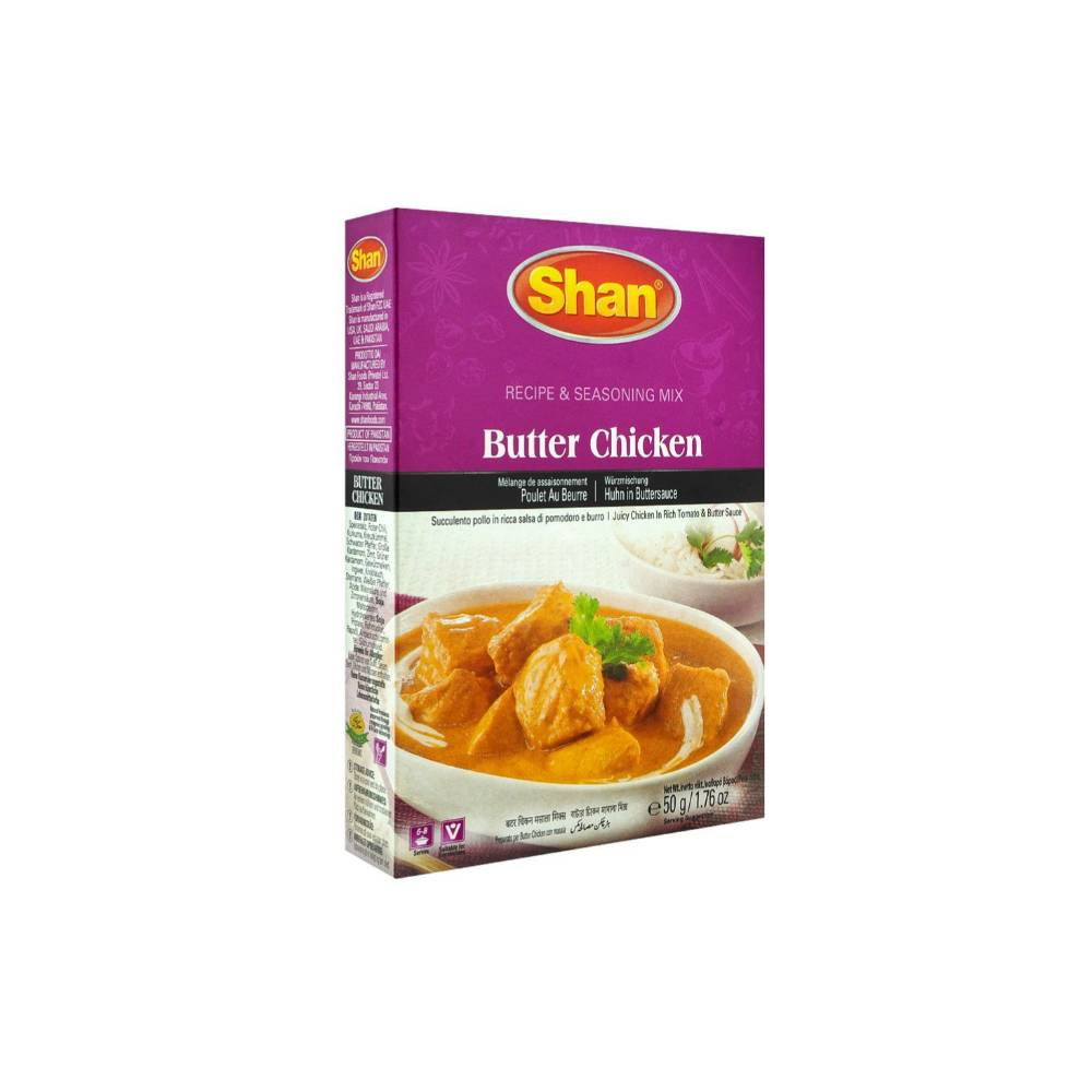 shan-butter-chicken-mix-recipe-masala-50g | South Asian Central