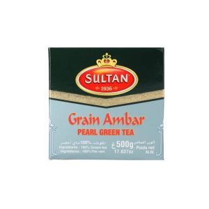 Sultan Grain Ambar Pearl Green Tea 500g