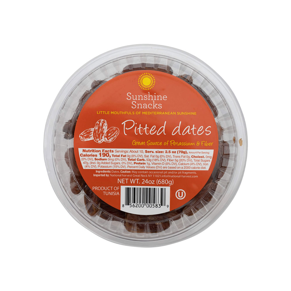 sunshine-snacks-pitted-dates-24-oz-680-g | South Asian Central