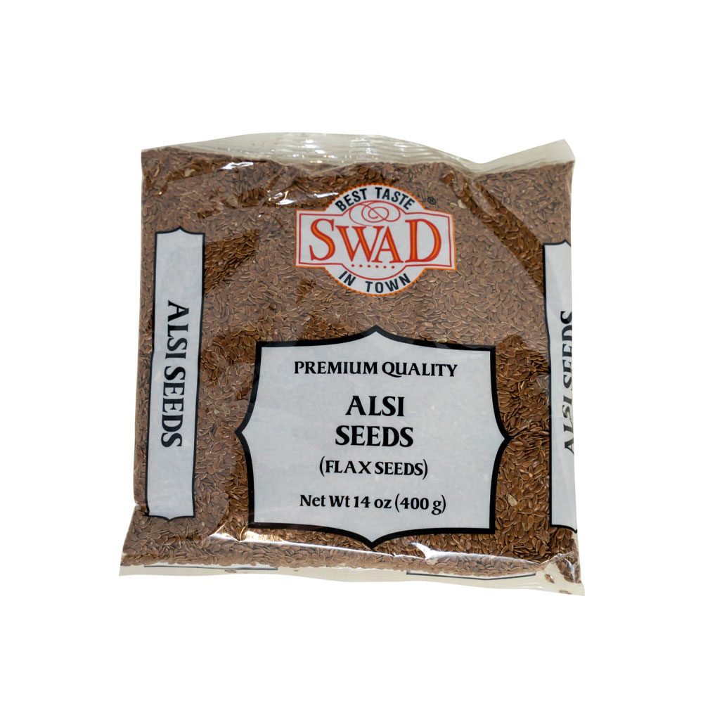 swad-alsi-flax-seeds-whole-400g | South Asian Central