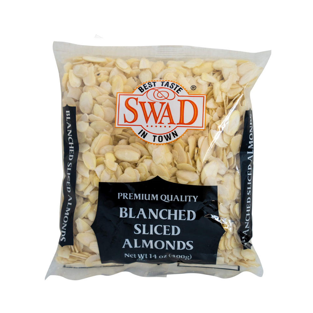 swad-blanched-almonds-14oz | South Asian Central