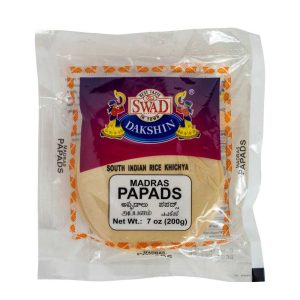 Swad Madras Papad 200g