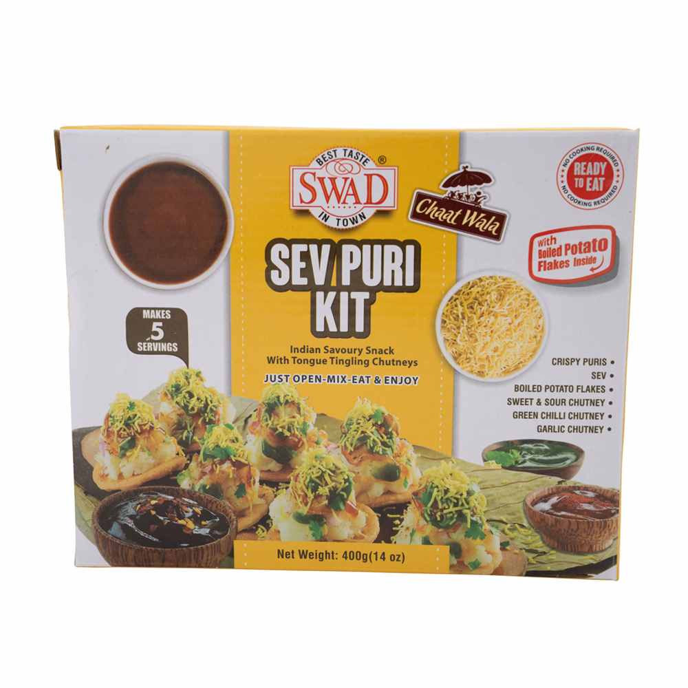 swad-sev-puri-kit-400gm | South Asian Central