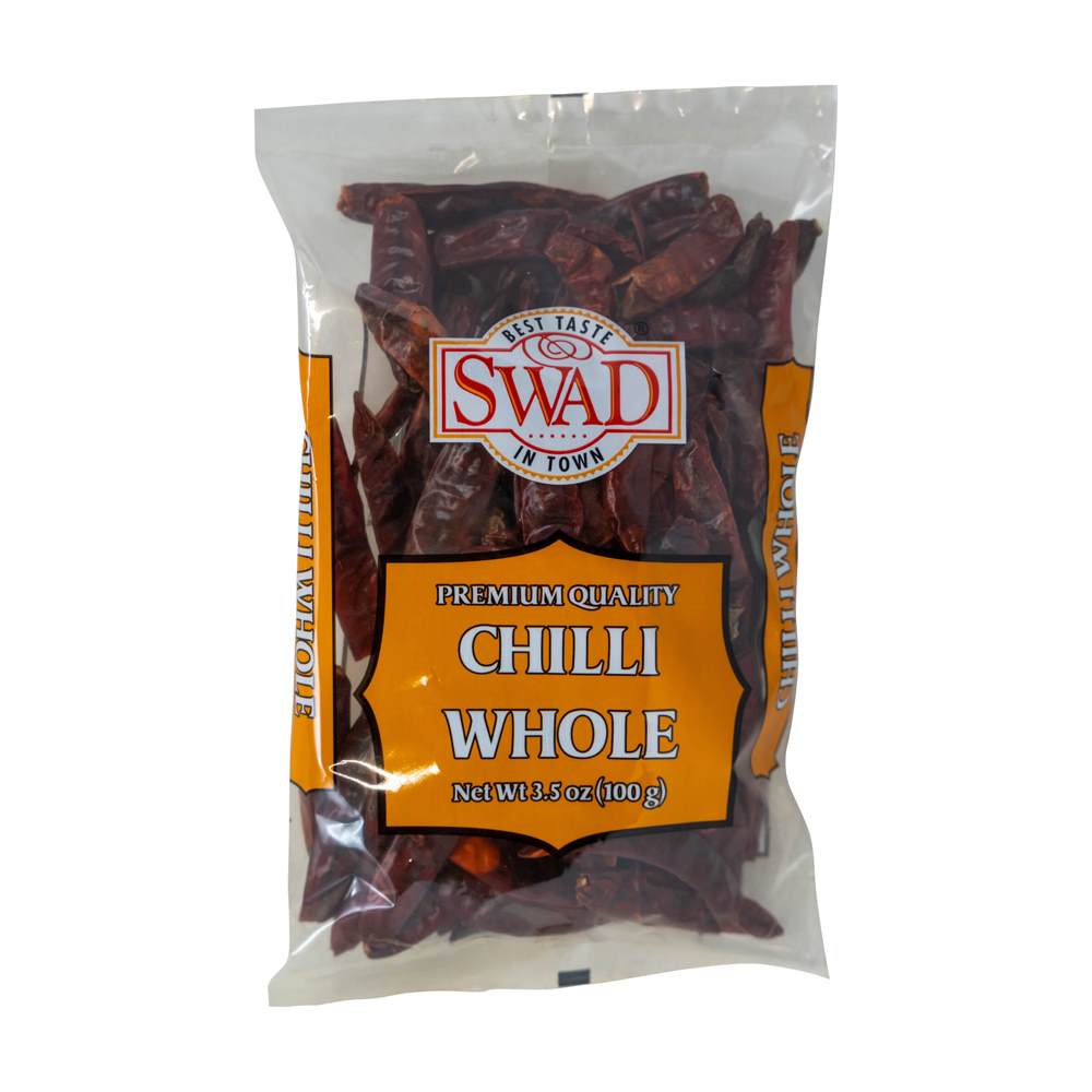 swad-whole-red-dried-chilies-chillies-100gm | South Asian Central