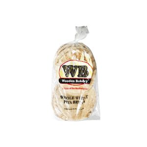 Wooden Bakery Whole Wheat Pita Bread 12 Oz